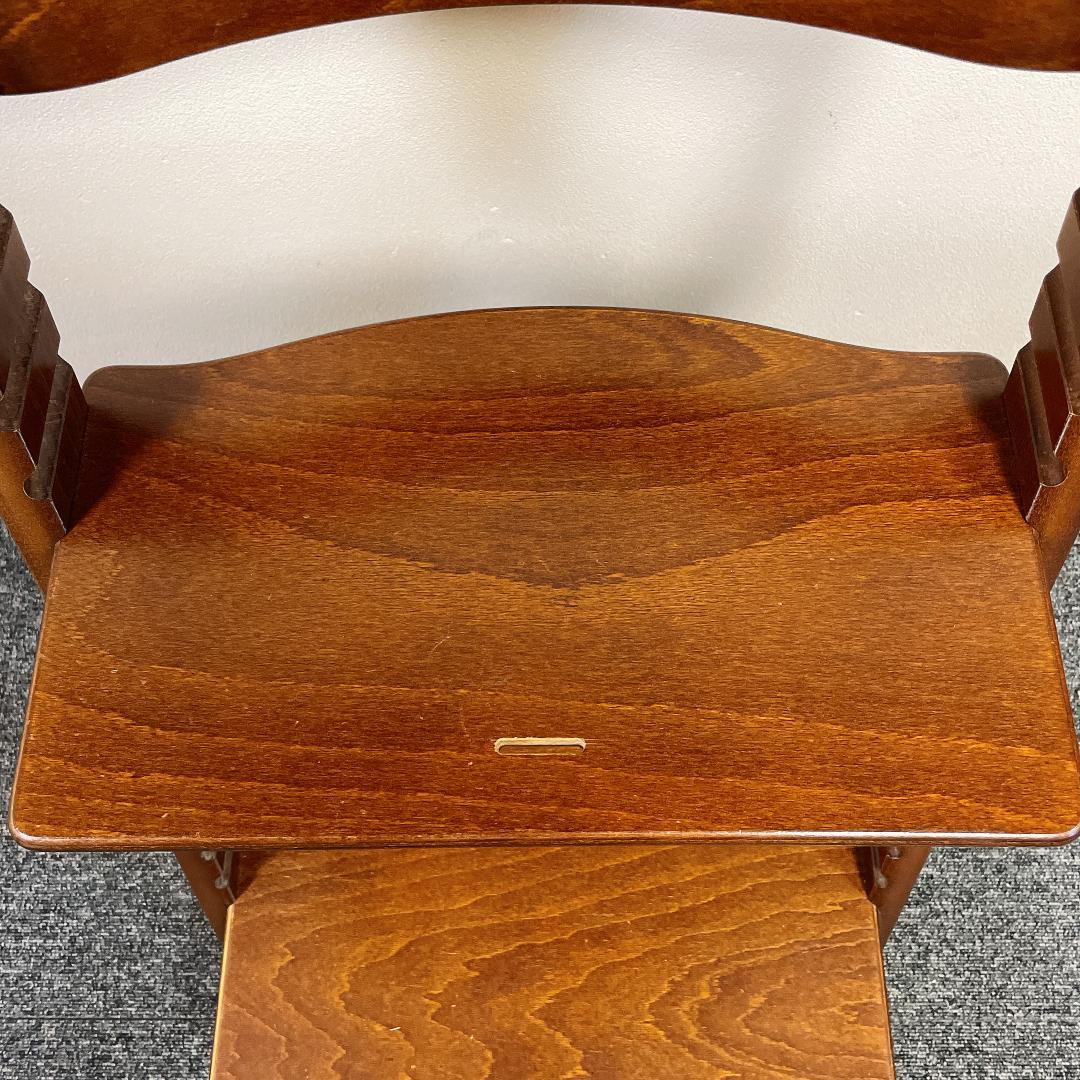 【美品】 人気色　STOKKE トリップトラップ　シリアル3　ウォルナット