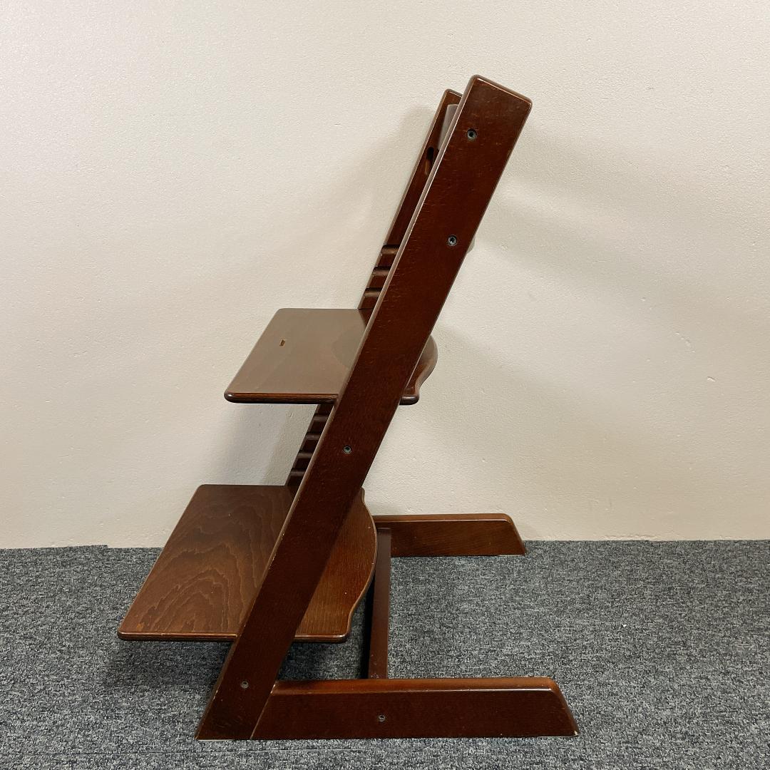 【美品】 人気色　STOKKE トリップトラップ　シリアル3　ウォルナット