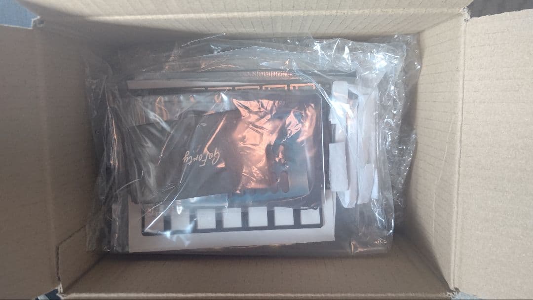 GoFortySplit（Alu黒 ）＋パームレストカバー