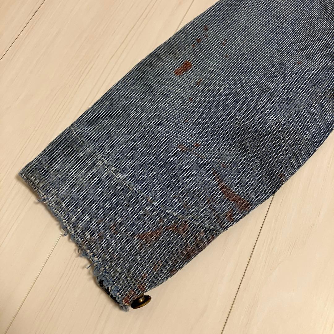 幻 レアピース ピンストライプ FINCK'S カバーオール 40's〜50's