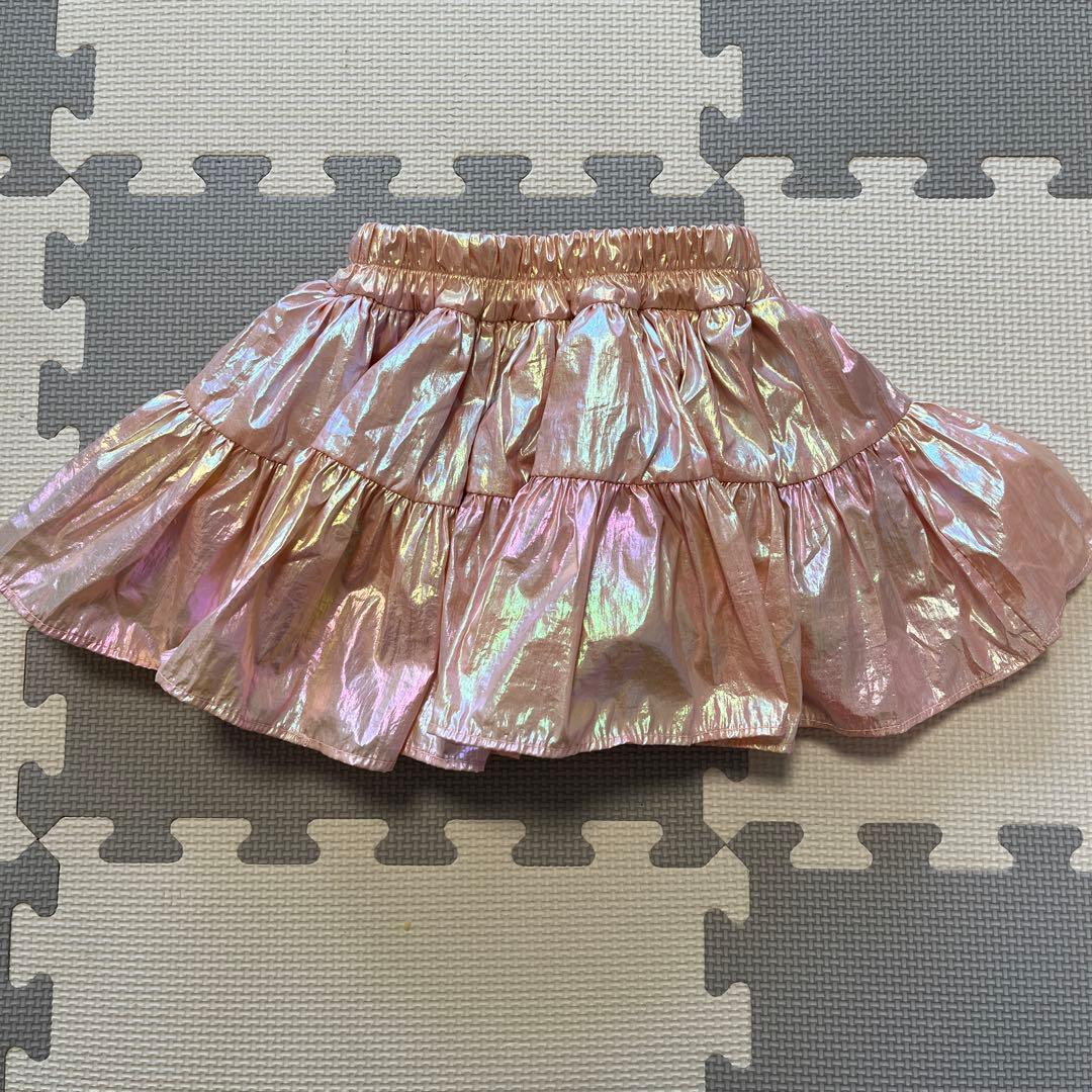 wonny ribbon オーロラスカート ピンク
