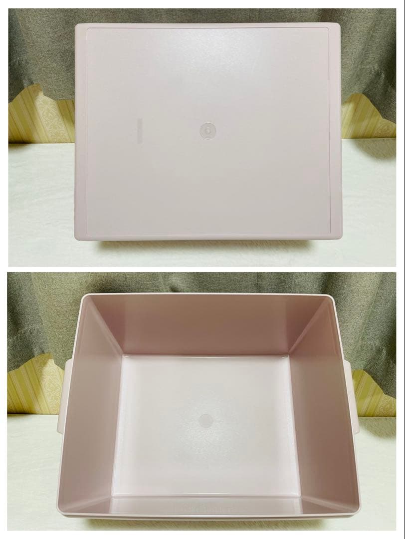 2個セット/タッパーウェア/ウルトラディープ/ディープ/スーパーケース/ピンク