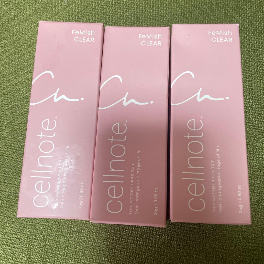 ⭐︎新品未開封⭐︎ セルノート　フェミッシュクリア　3個セット