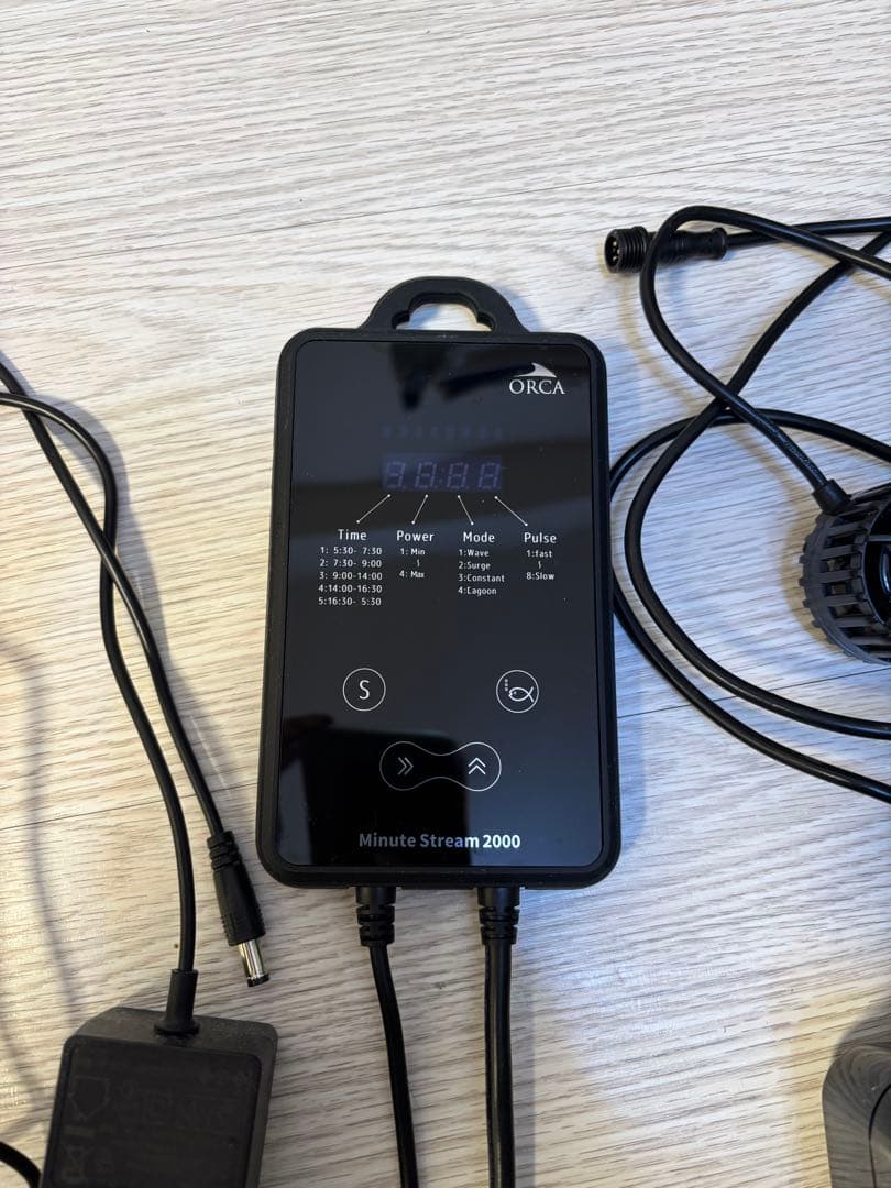 フィルター・ポンプ・ろ材 ORCA Minute Stream2000