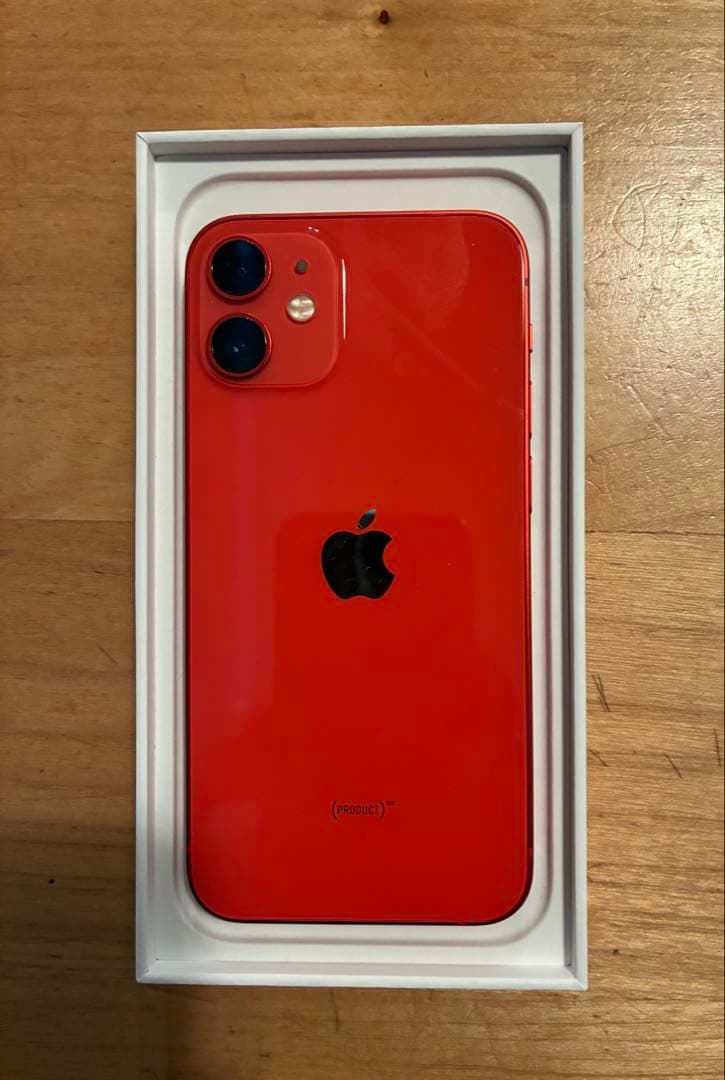 Apple iPhone 12mini (RED)本体　simロック解除済み