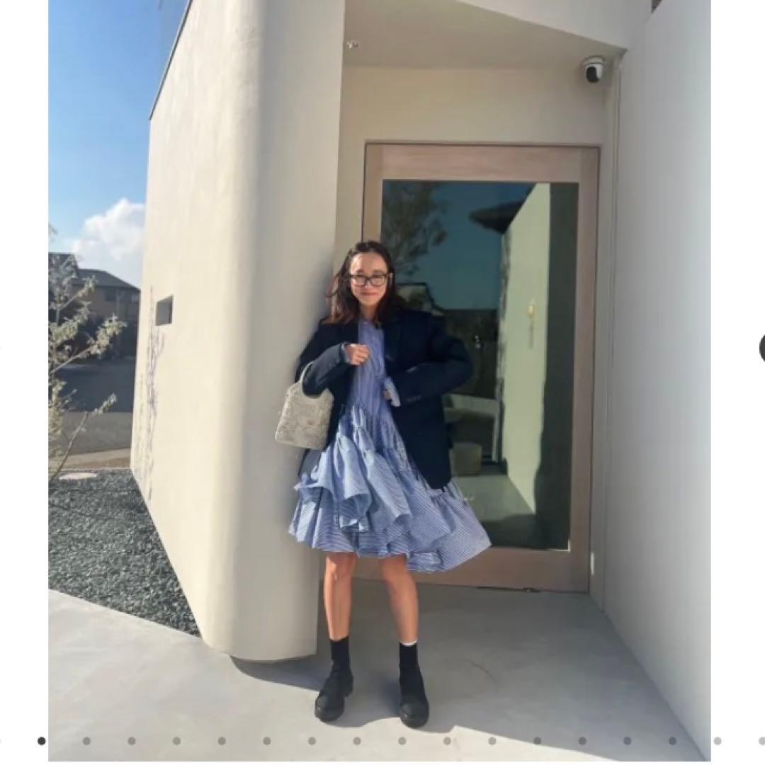 ロージーモンスター　フラワープリントオーバーテイラードジャケット