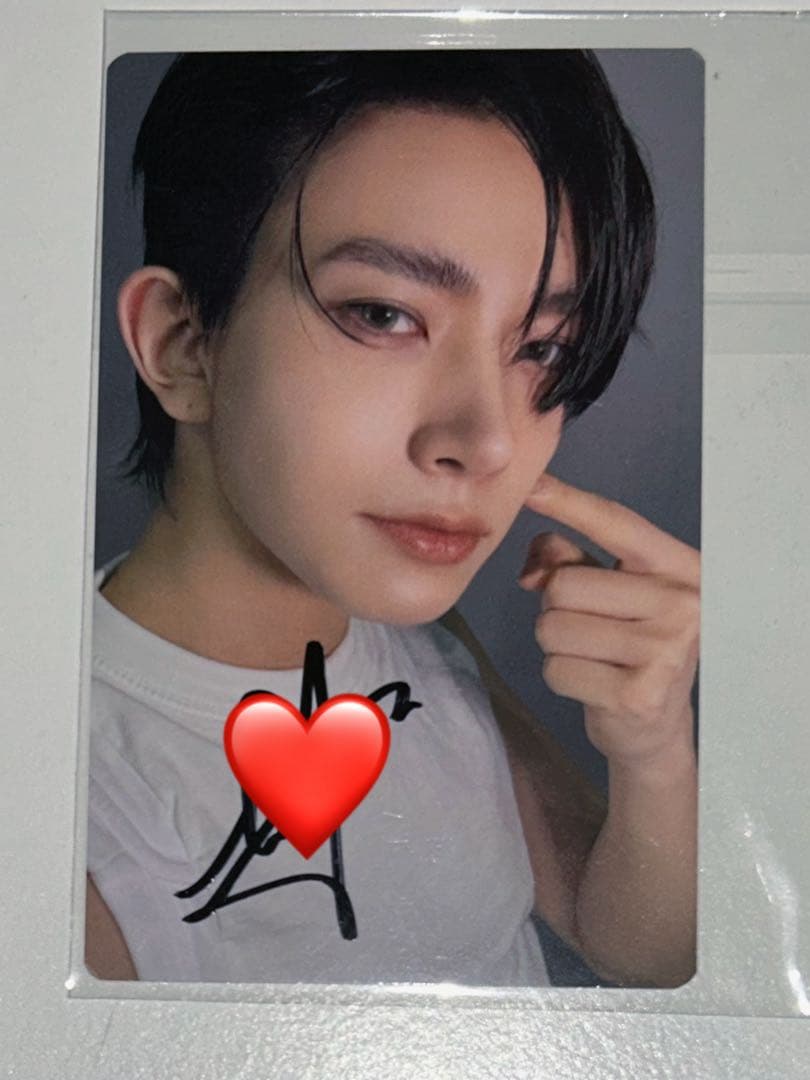 ENHYPEN トレカ ヒスン 直筆サイン入り