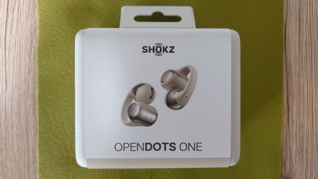 【新品未開封】SHOKZ OPEN DOTS ONE ワイヤレスイヤホン
