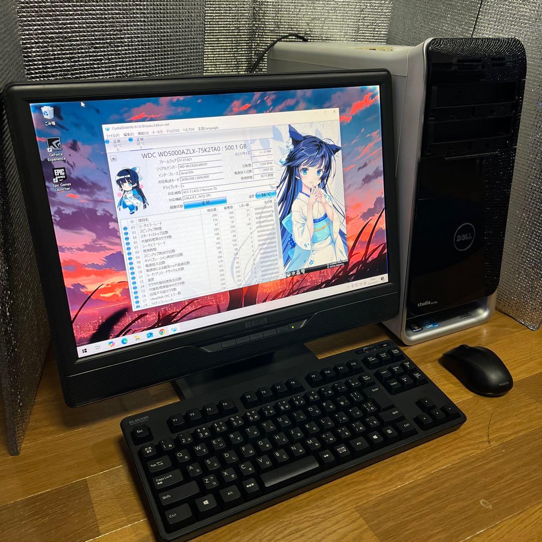 i7搭載★激安ライトゲーミングPCセット21