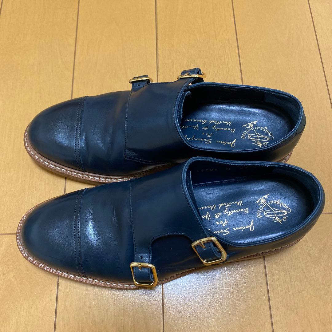 ジャランスリワヤ　98625 ダブルモンクストラップ　6 24,5㎝　美品
