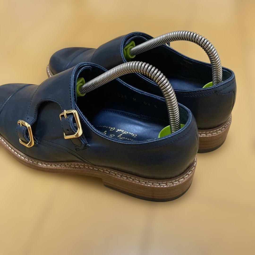 ジャランスリワヤ　98625 ダブルモンクストラップ　6 24,5㎝　美品