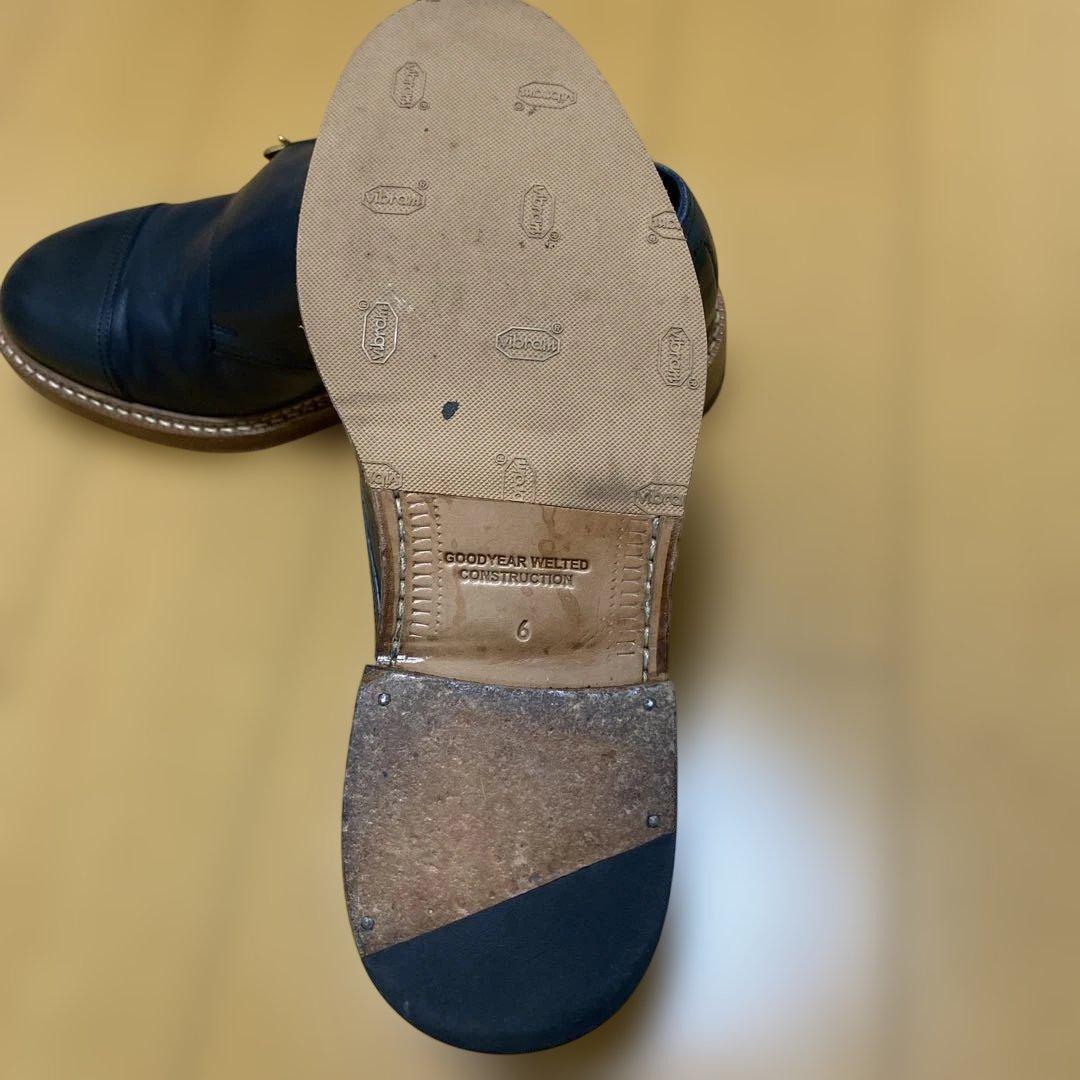 ジャランスリワヤ　98625 ダブルモンクストラップ　6 24,5㎝　美品