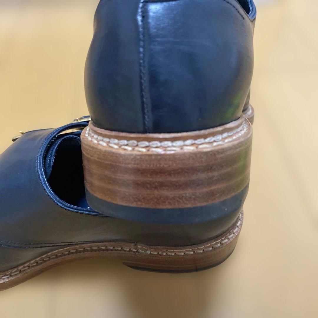 ジャランスリワヤ　98625 ダブルモンクストラップ　6 24,5㎝　美品