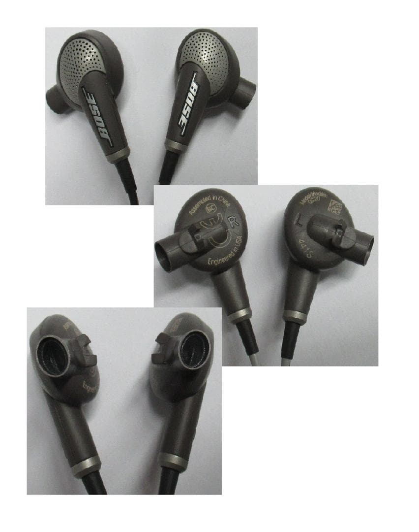 【BOSE】有線イヤホンQuietComfort 20（QC20、正常動作）