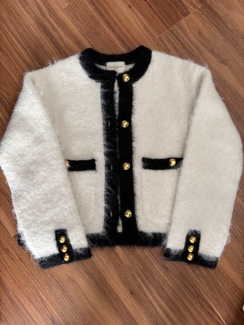 美品　ユナイテッドアローズ　ニットジャケット