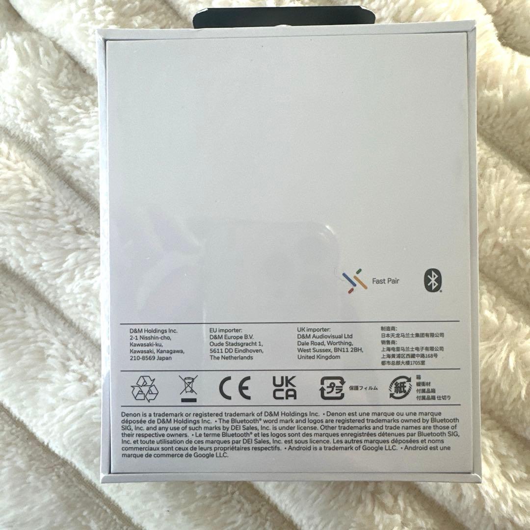 【新品未開封】DENON AH-C840NCW ワイヤレスイヤホン ホワイト