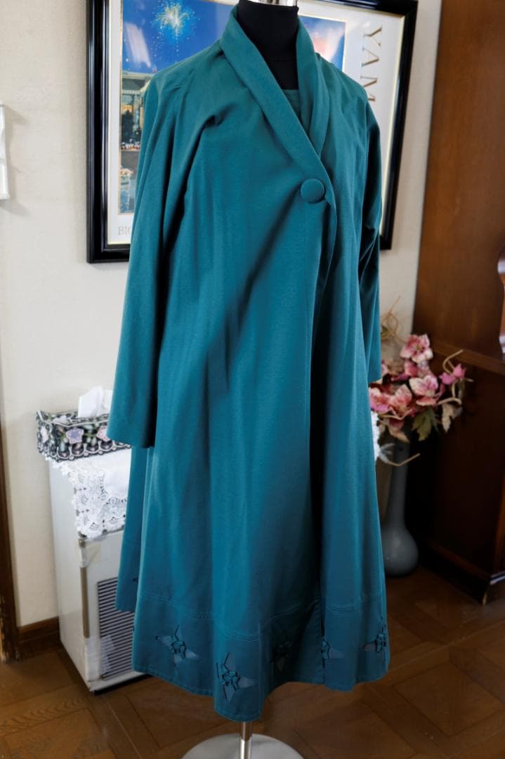 TOKUKO 1er VOL トクコプルミエヴォルトクコ ワンピース　コート　M