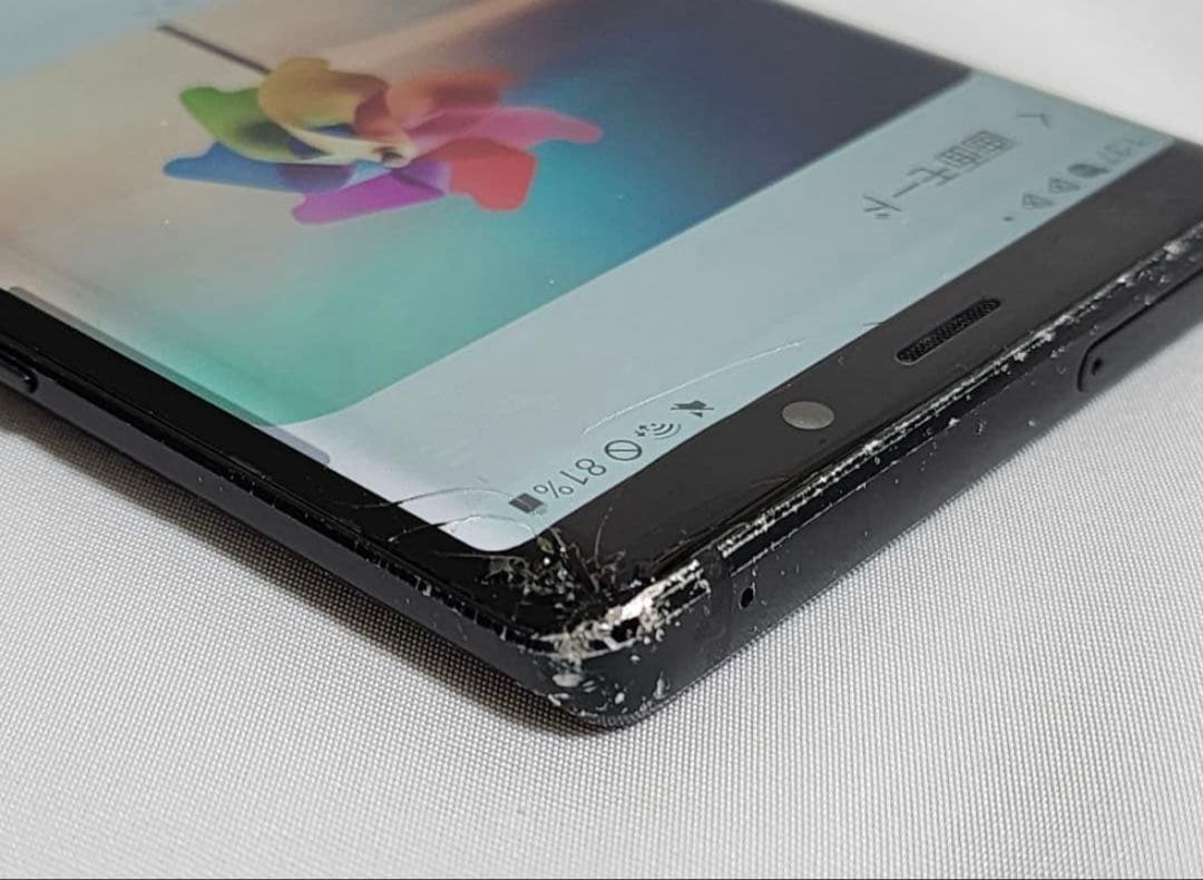 Galaxy note9 SIMフリー 判定○ au