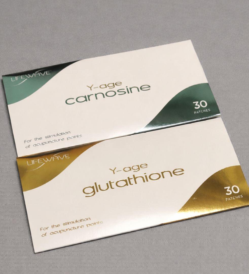 【新品未開封】ライフウェーブ　カルノシン&グルタチオンセット