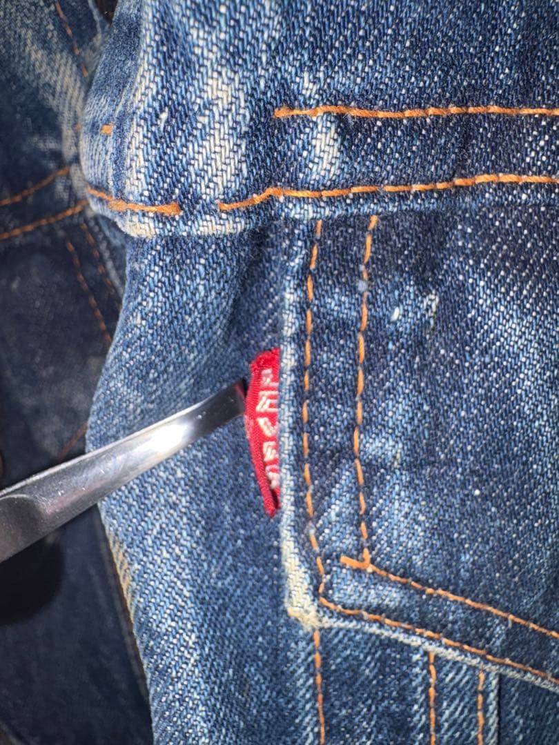 ビッグE 70505 LEVI'S 60's〜70's ボタン裏524