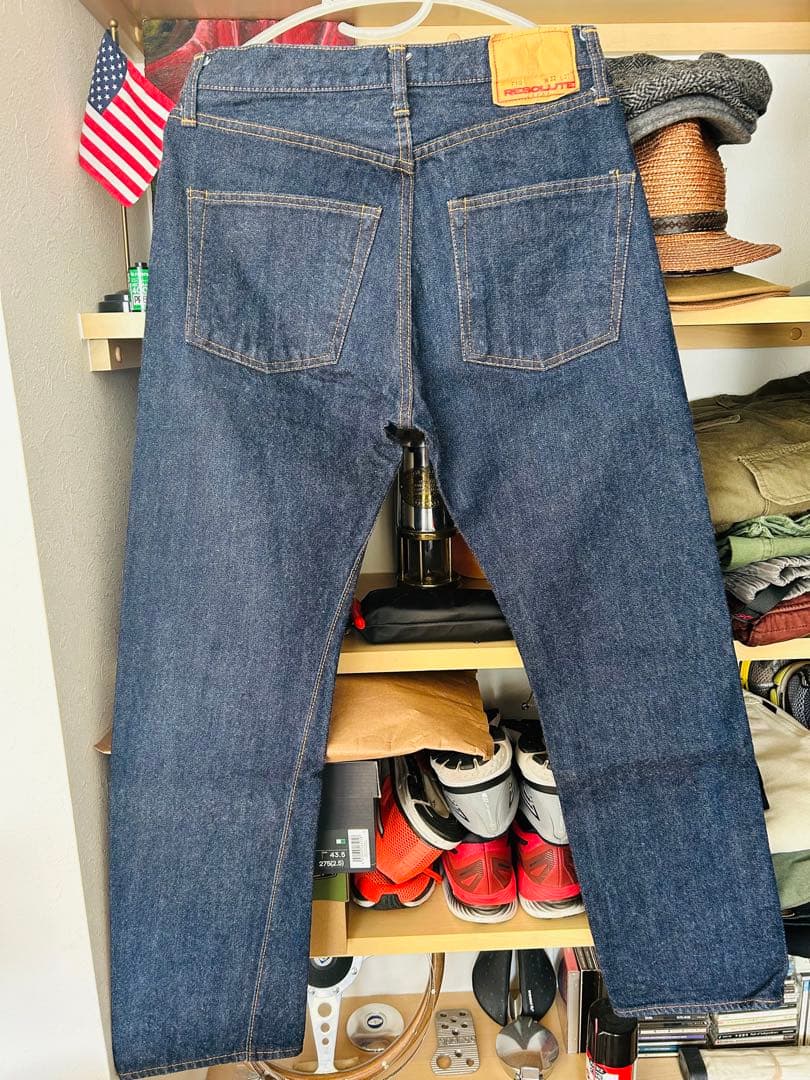 美品 RESOLUTE - 710 66タイプ ストレート W32 L31