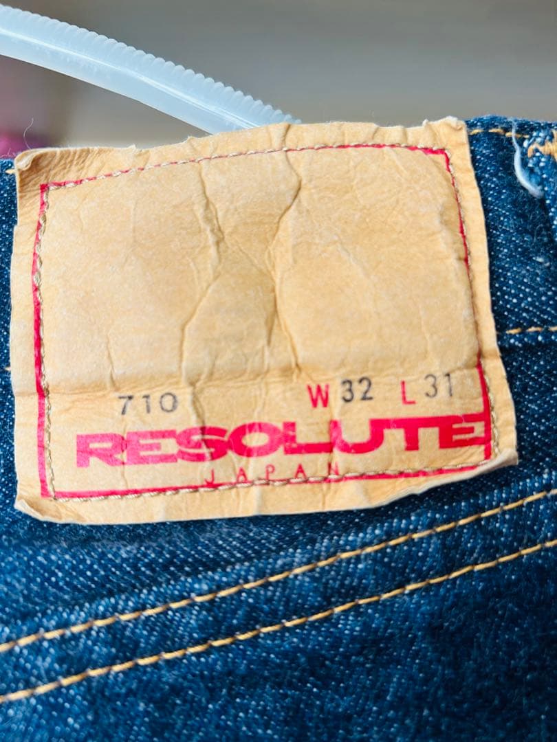 美品 RESOLUTE - 710 66タイプ ストレート W32 L31