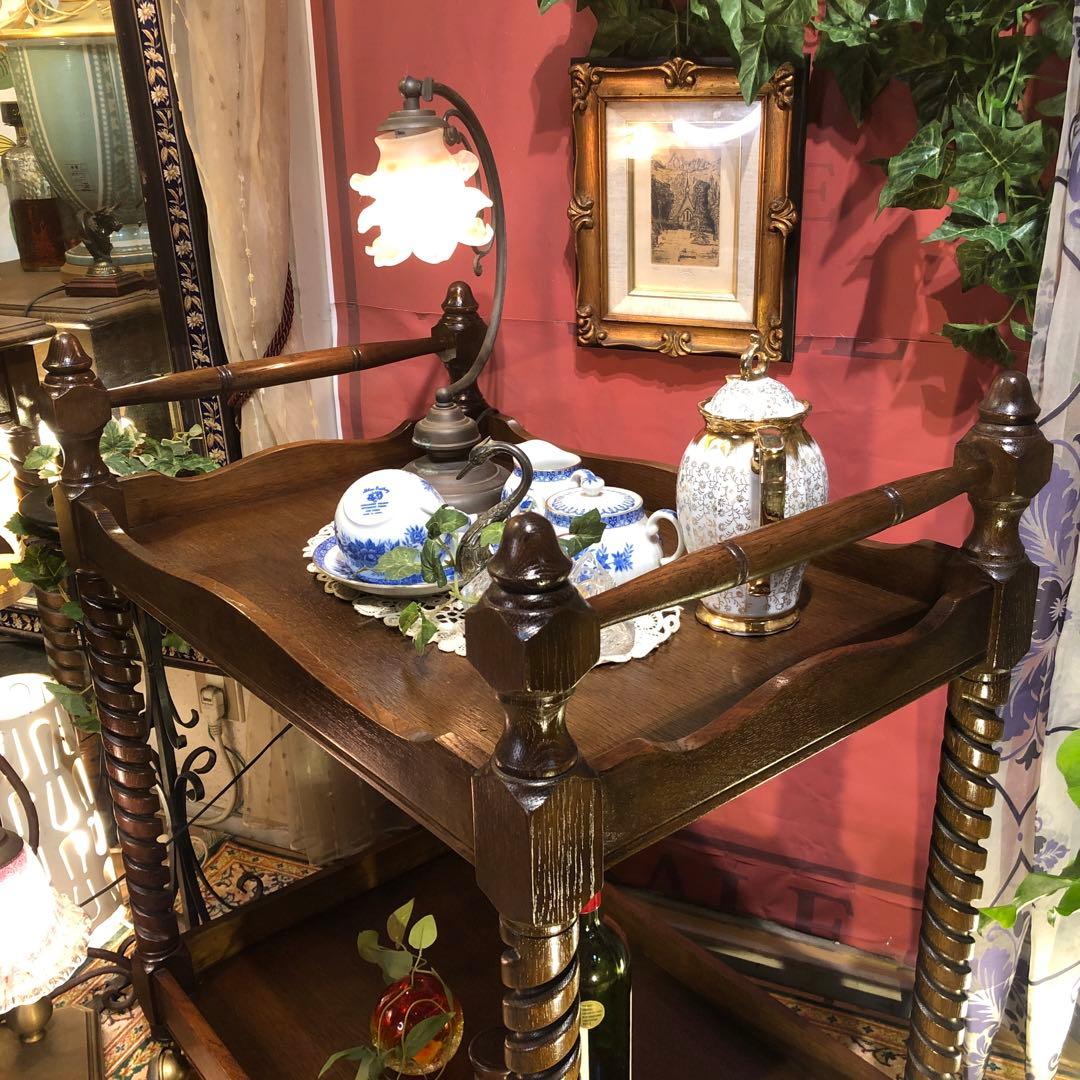 sale 希少　オールドマルニ ツイストレッグ　クラシカルワゴンテーブル 地中海