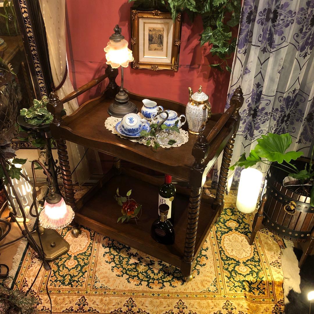 sale 希少　オールドマルニ ツイストレッグ　クラシカルワゴンテーブル 地中海