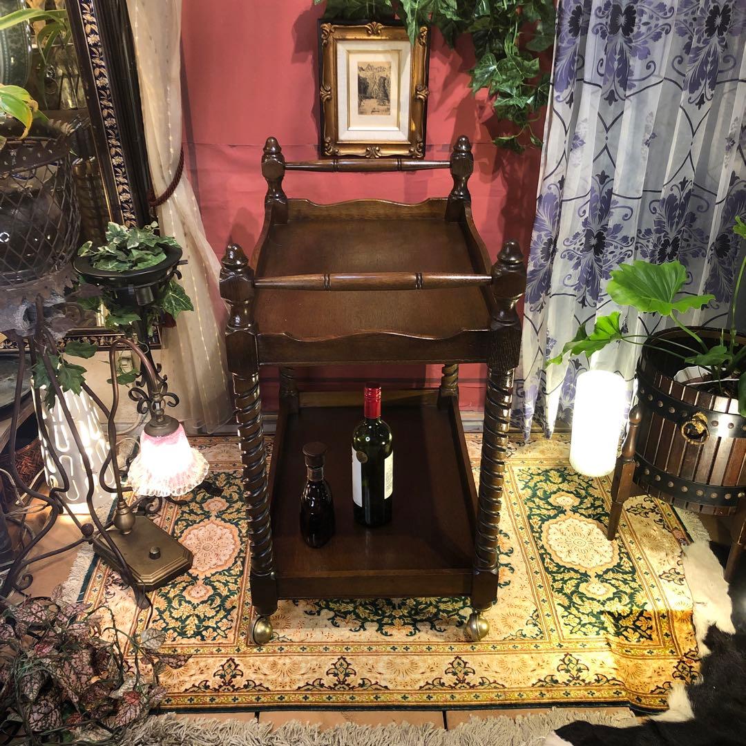 sale 希少　オールドマルニ ツイストレッグ　クラシカルワゴンテーブル 地中海