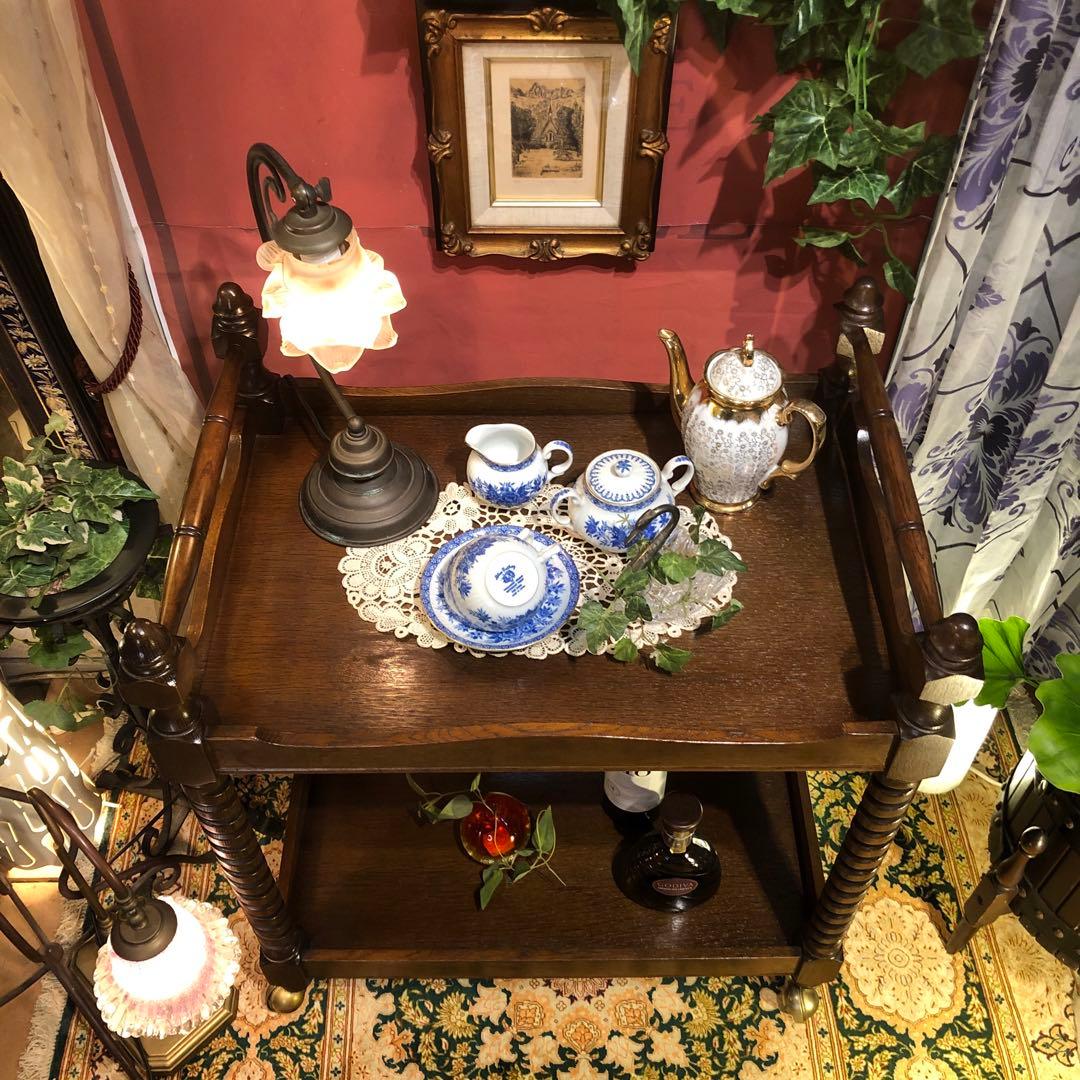 sale 希少　オールドマルニ ツイストレッグ　クラシカルワゴンテーブル 地中海