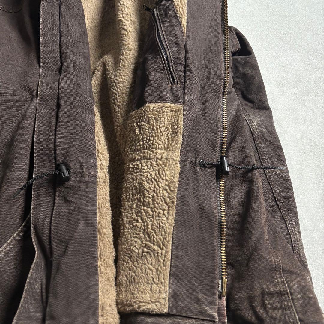 carhartt ダックジャケット　サンドストーンリッジコート　ボアライナー