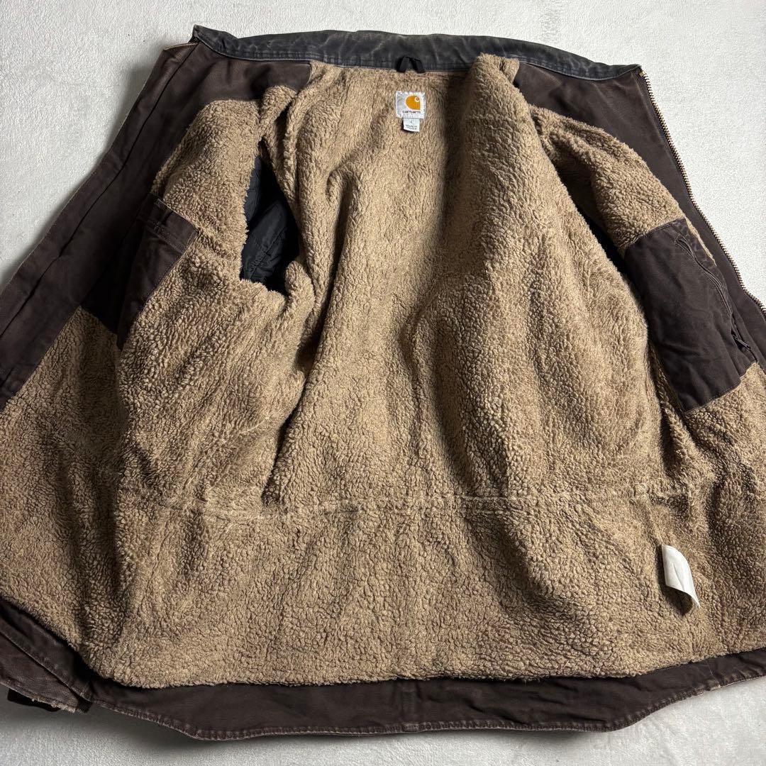 carhartt ダックジャケット　サンドストーンリッジコート　ボアライナー