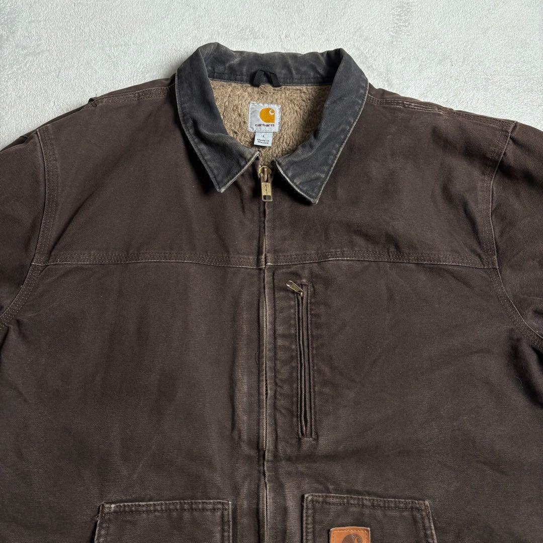 carhartt ダックジャケット　サンドストーンリッジコート　ボアライナー