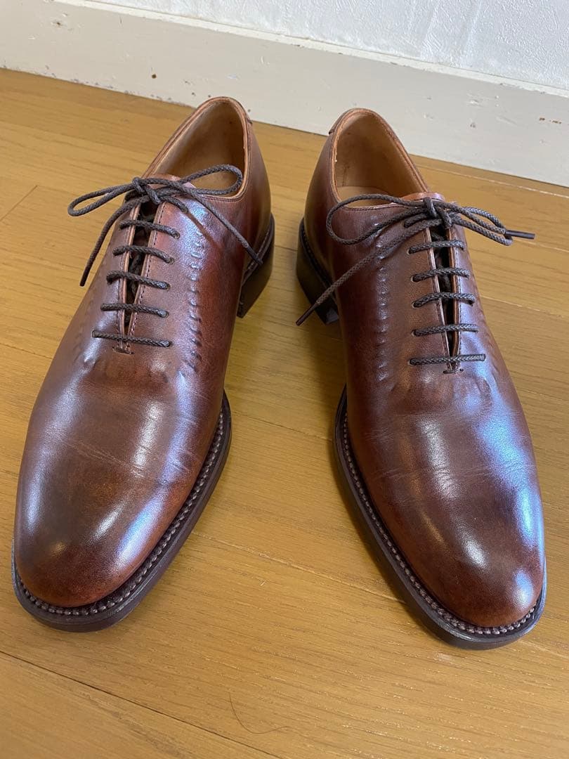 regal tokyo 5.5 ホールカット スキンステッチ マーブル スチール