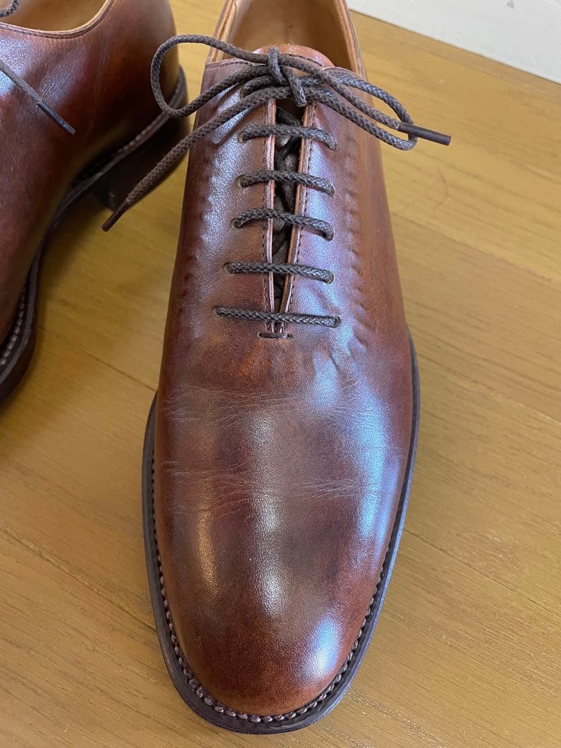 regal tokyo 5.5 ホールカット スキンステッチ マーブル スチール