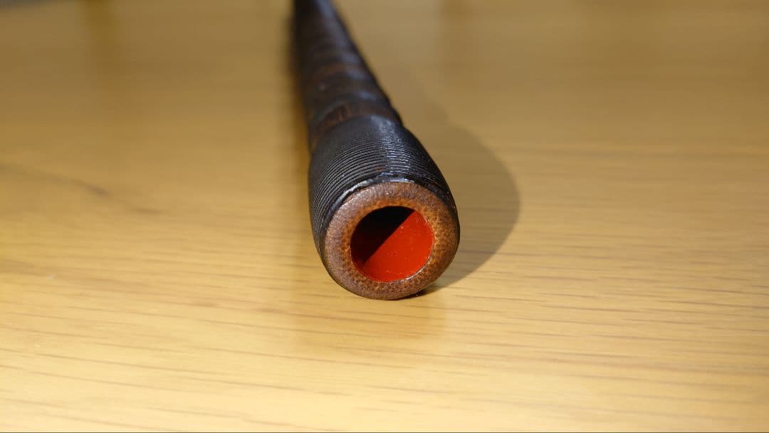 【七つ星】『新月』の龍笛（籐巻？古管）