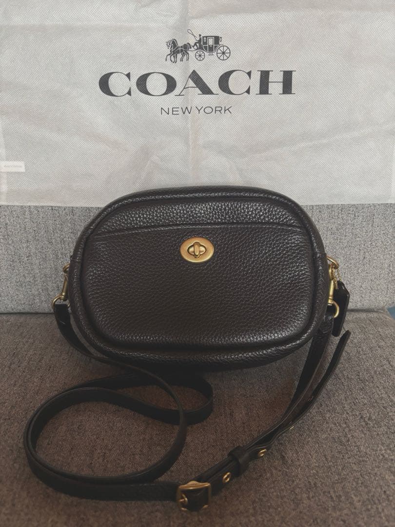 COACH コーチ　カメラバッグ　ターンロック