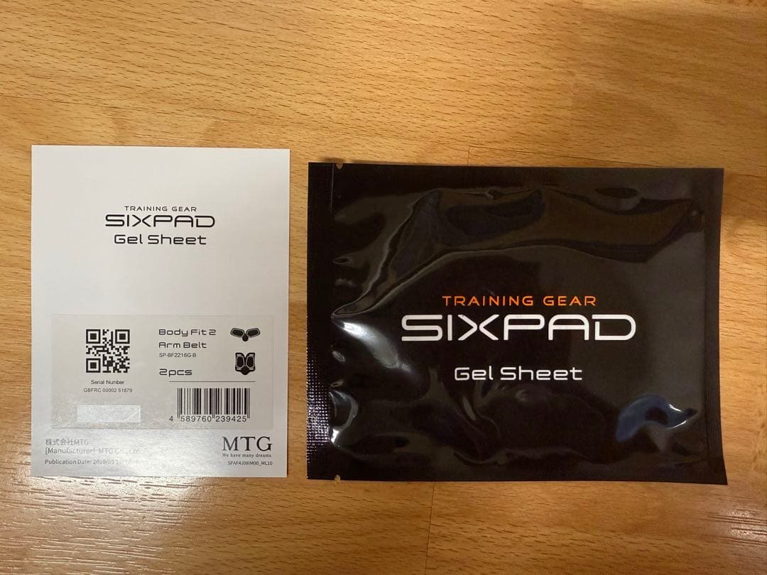 【スタイル】[純正品] SIXPAD Gel Sheet 15セット