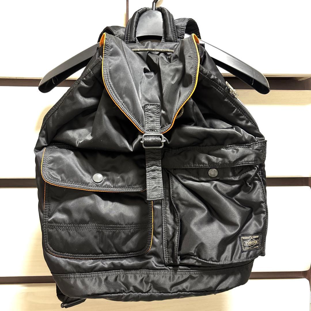PORTER ポーター　タンカー　リュック　バックパック　黒