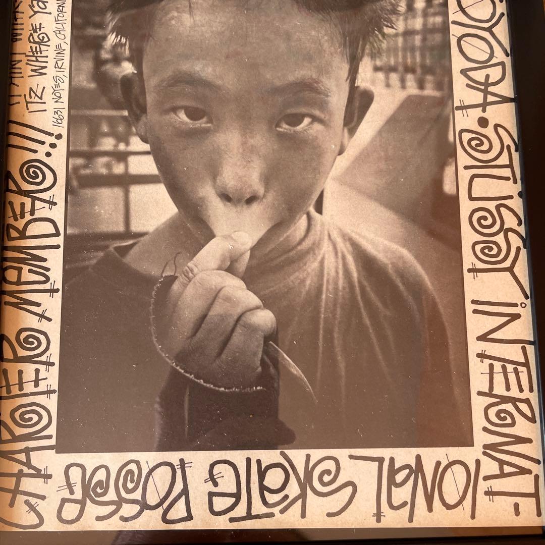 オマケ対象外 当時物 オールド ステューシー 広告 ポスター