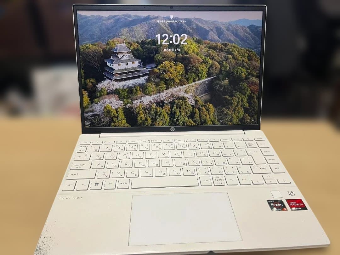 Windowsノート本体 HP Pavilion Aero 13-be Ryzen5 16GB/512GB