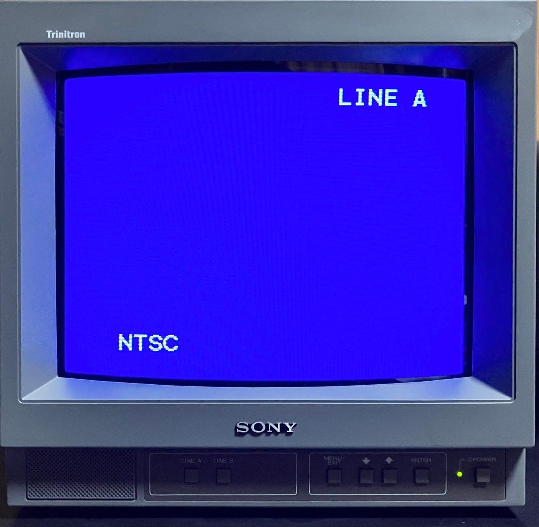 美品動作品 SONY PVM-14N5J 14インチブラウン管モニター 廃盤レア