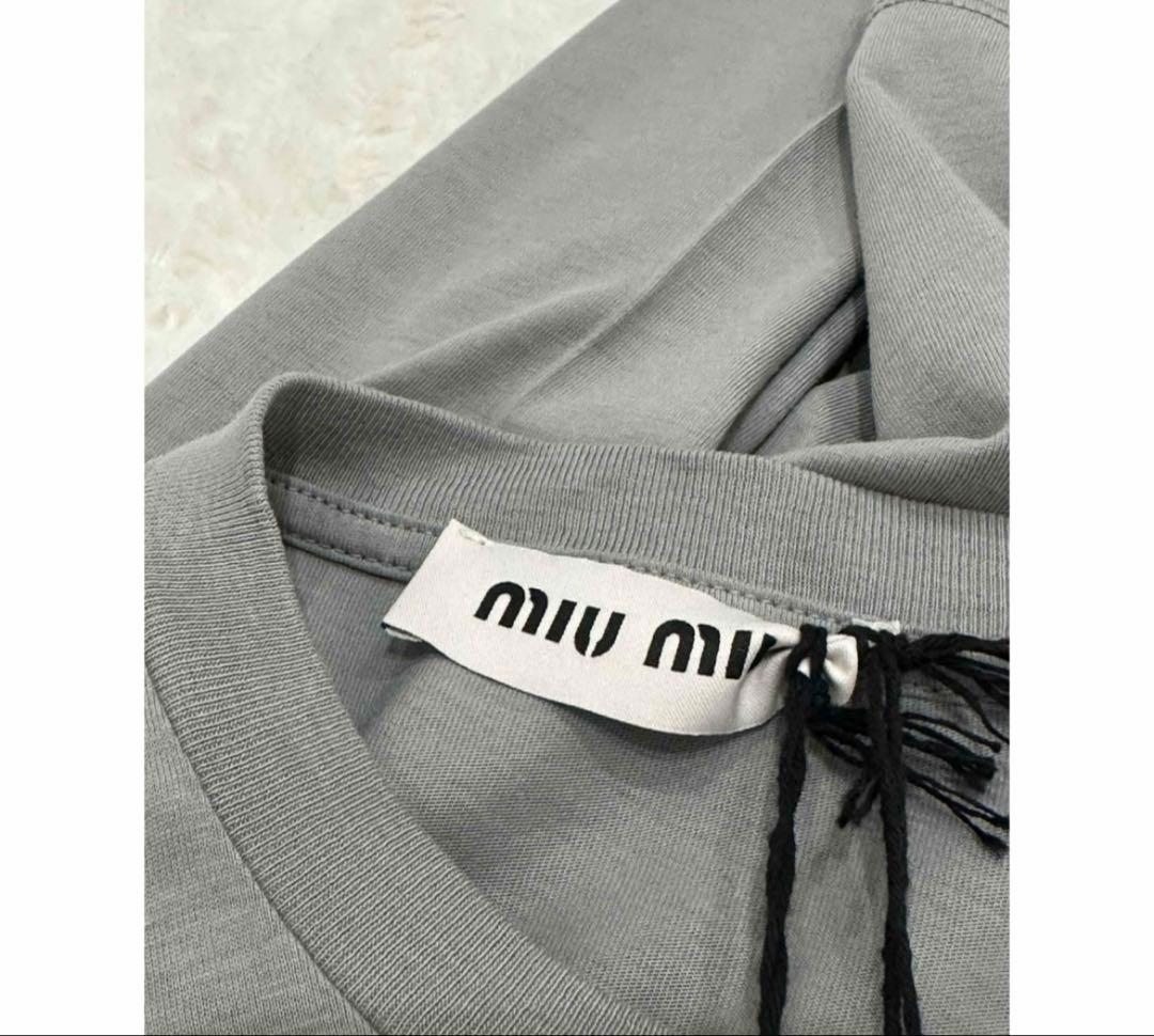 金子綾さん愛用　ミュウミュウ　ロンT