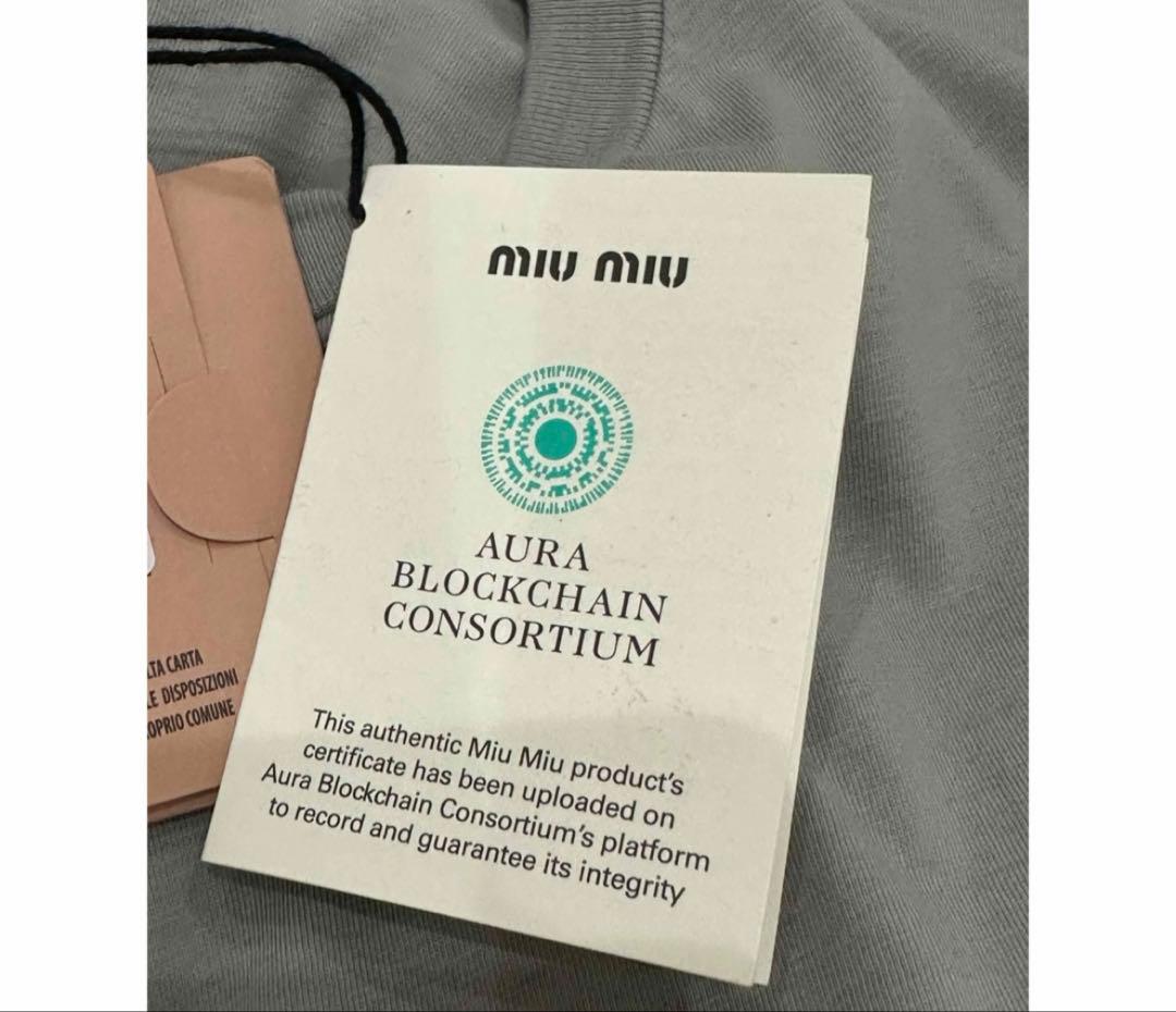 金子綾さん愛用　ミュウミュウ　ロンT