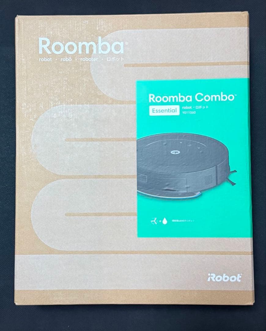 ルンバ コンボ Essential robot Y011060 【ブラック】