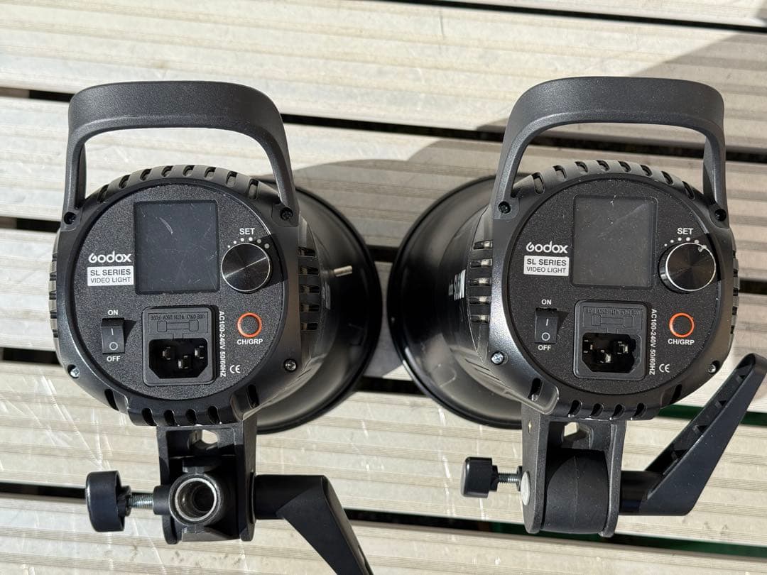 Godox SL60W ＆　LEDパネルライト各2台セット