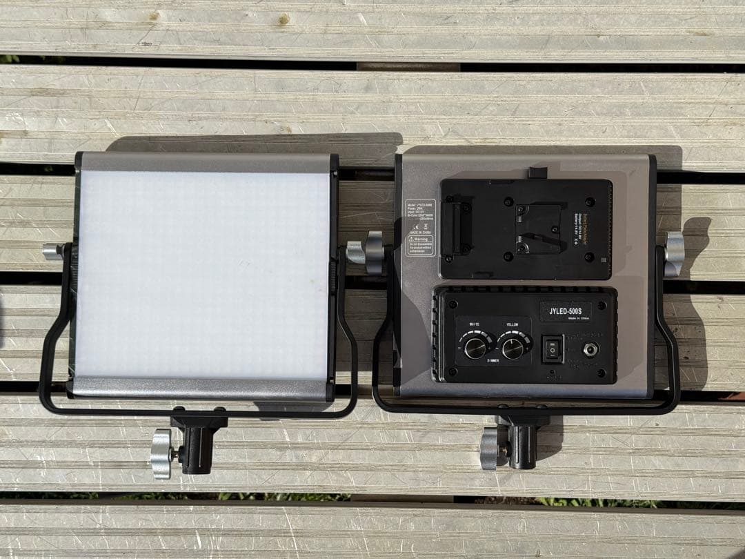 Godox SL60W ＆　LEDパネルライト各2台セット