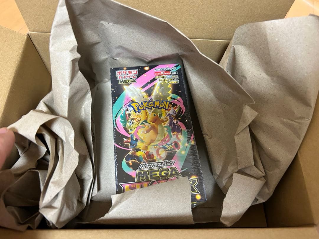 ポケモンカードゲーム メガドリームex BOXシュリンク付き