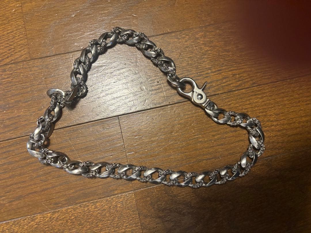 シルバー ウォレットチェーン 約90cm