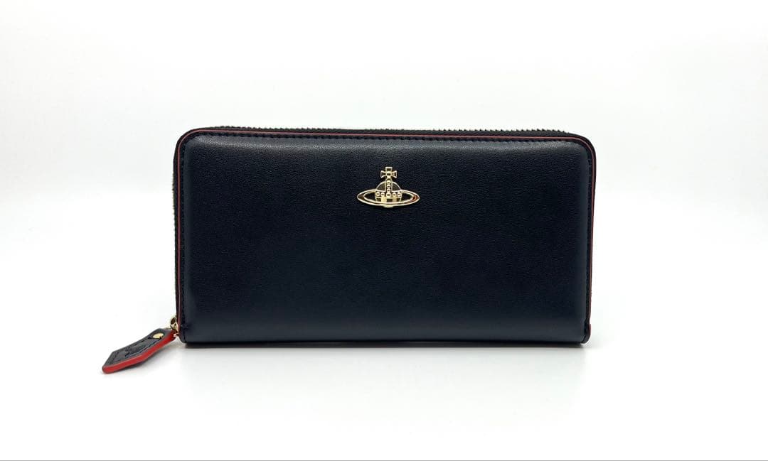 【新品・未使用】Vivienne Westwood 長財布 ブラック レッド